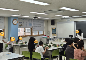 두드림학교 사제동행 프로그램 힐링 원예(7/15)