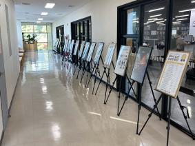 고양시립 화정도서관 연계 시화 작품 전시